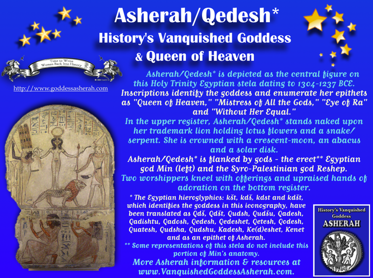 Asherah Q of H stela 5-15-16